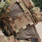 Black Gunpowder Elastic Tactical Quick Release Cummerbund Magnetic Buckles Model TC1