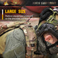 Black Gunpowder Tactical Shoulder Pads 3D Breathable Honeycomb Cooling Pads 1 Pair