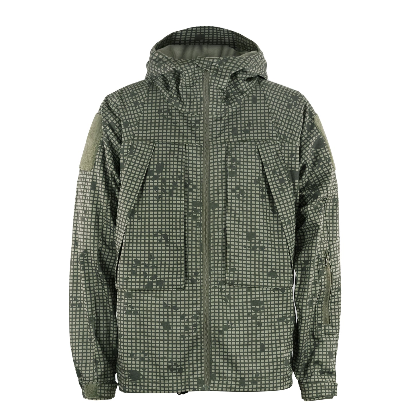 Black Gunpowder Men's Tactical Hooded Jacket Airsoft Hunting Paintball Desert Night Camo