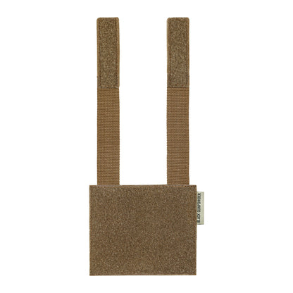 Black Gunpowder Molle Hook and Loop Velcro Panel Tactical Morale Patches Board Odd Number  Gear Attachment (5 x 4 in)