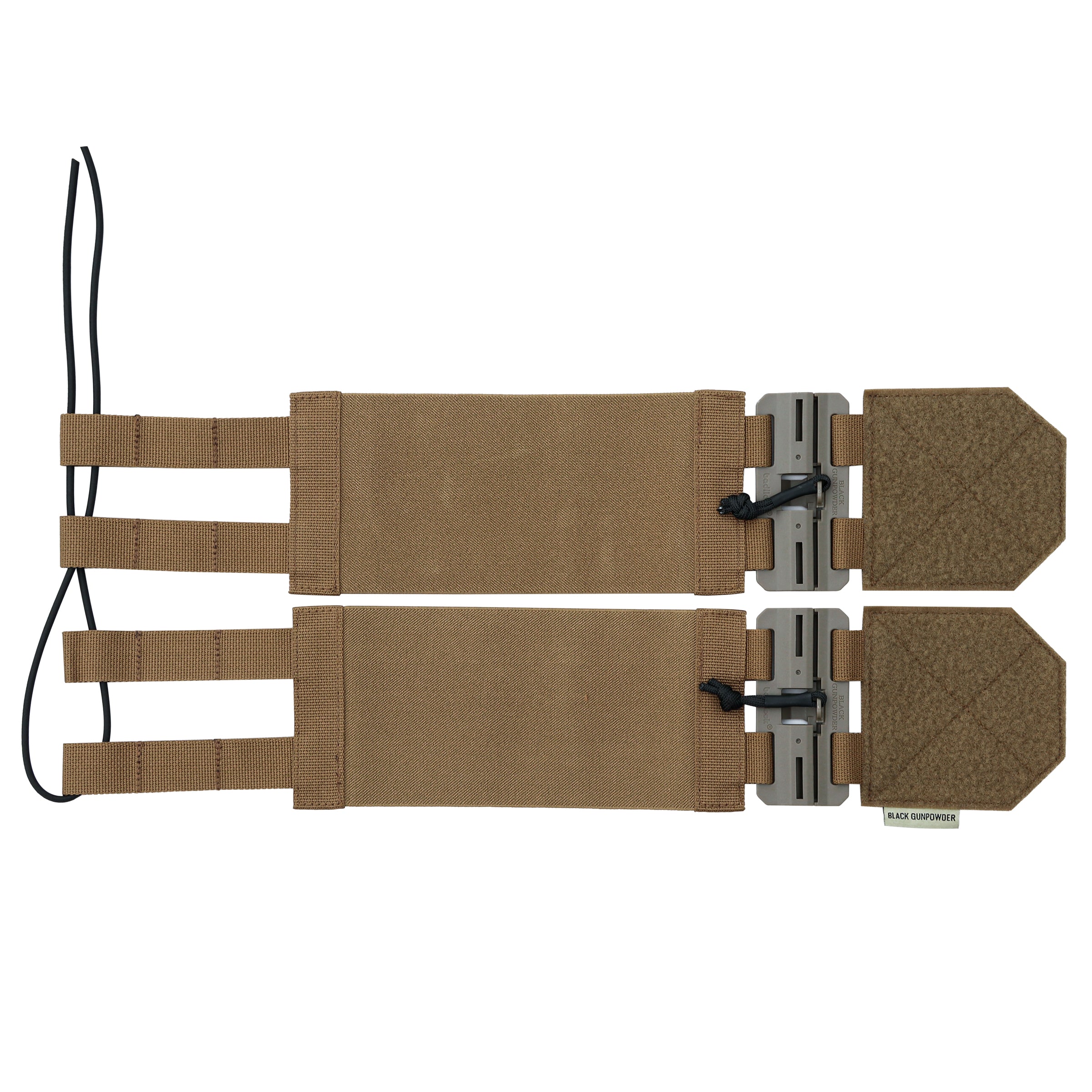 Black Gunpowder Elastic Tactical Quick Release Cummerbund Elastic