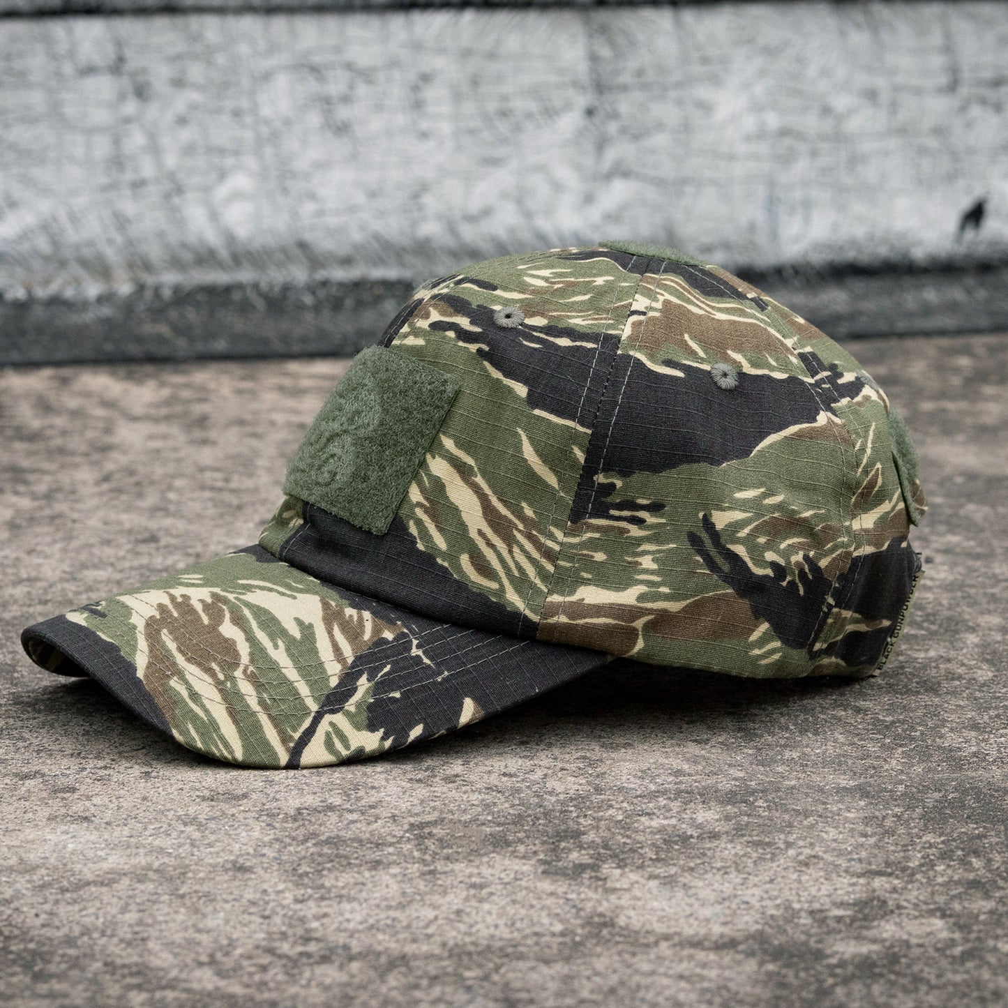 Black Gunpowder Tactical Camo Baseball Cap