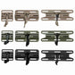 Black Gunpowder Magnetic Quick Release Buckle One-Handed Operation DIY Tactical and Outdoor Backpack Strap Belt Accessories 2 Pack