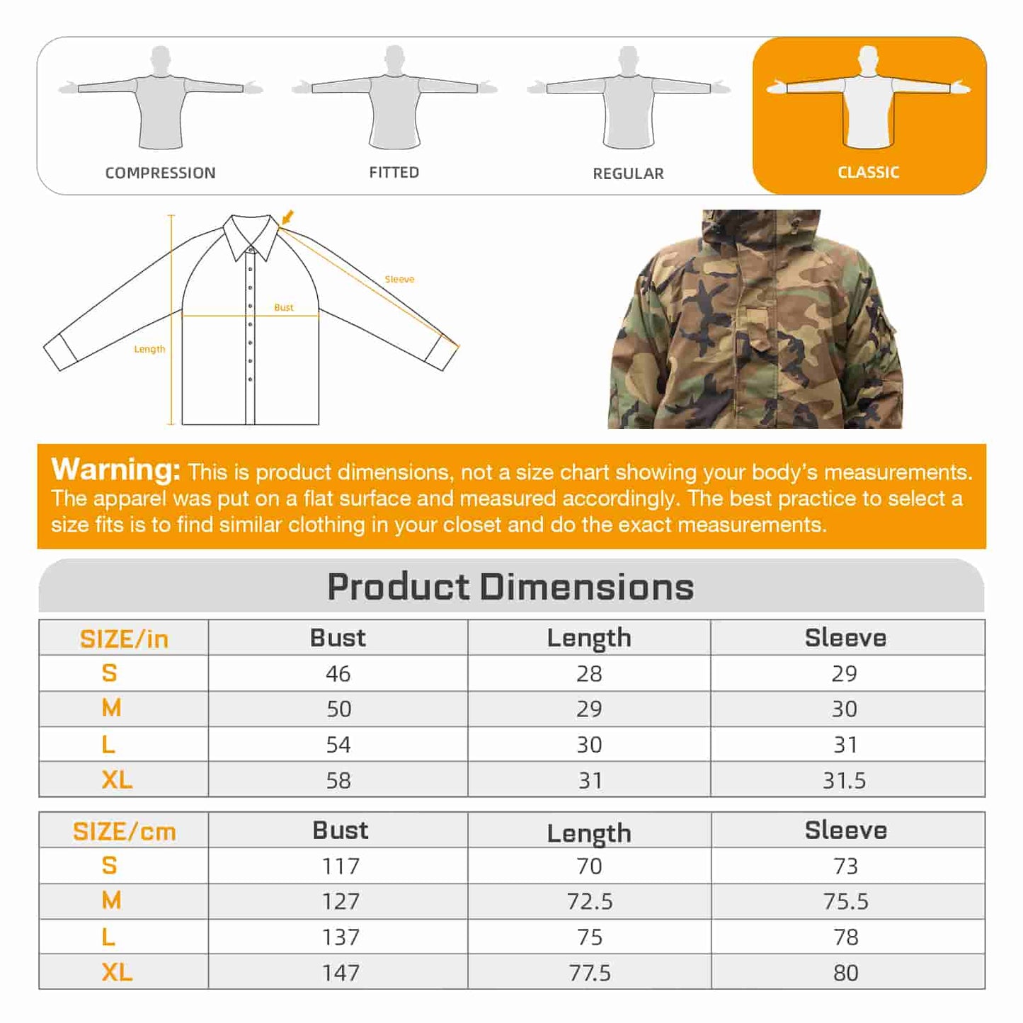 Black Gunpowder U.S. Woodland Hooded Windproof Field Jacket With Detachable Warm Fleece Lining
