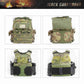 Black Gunpowder Elastic Tactical Quick Release Cummerbund Magnetic Buckles Model TC1