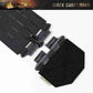 Black Gunpowder Tactical Vest Cummerbund Quick Release Magnetic Buckle One Hand Operation Model BG-TC2