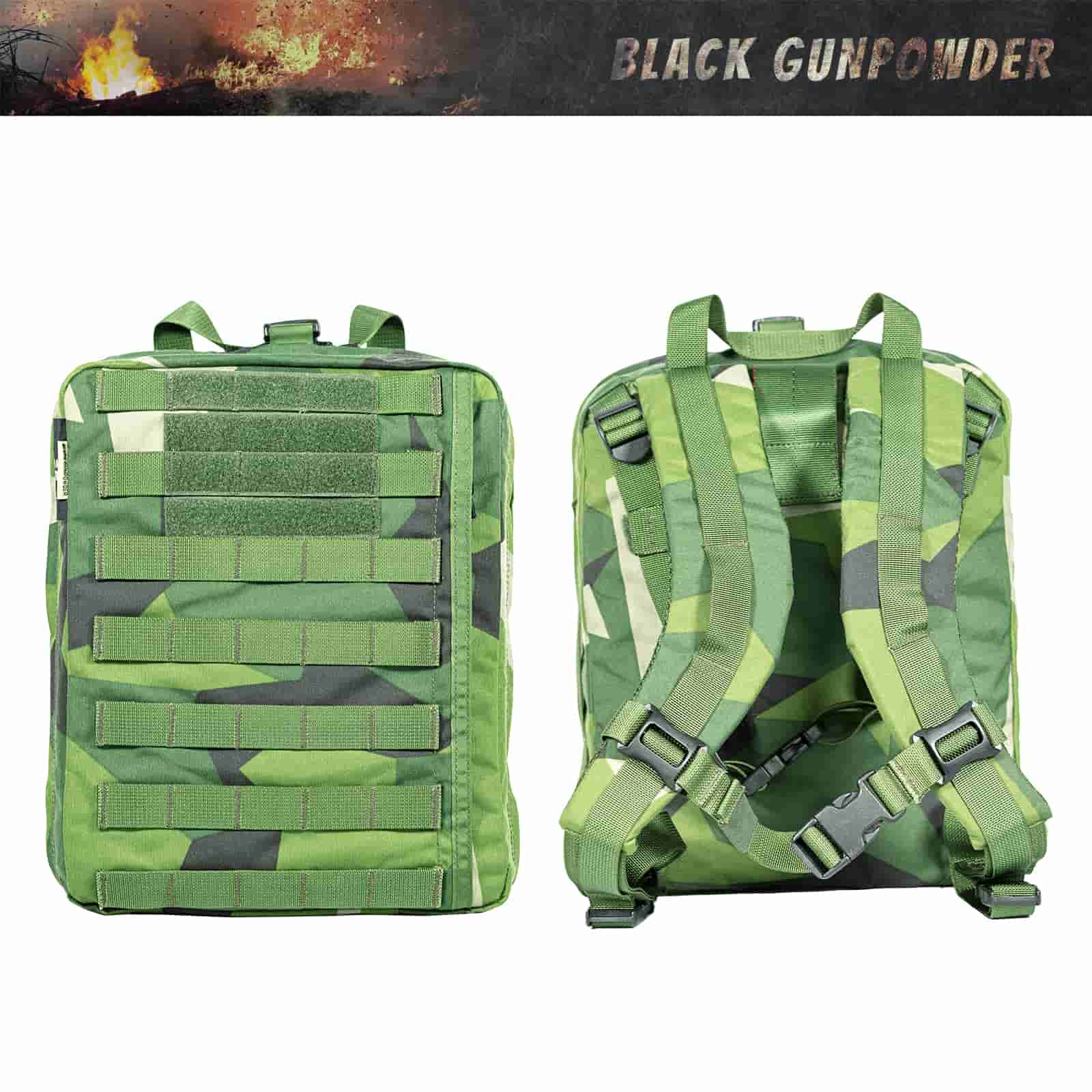 ブルガリア軍 バックパック ② Black Gunpowder Tactical Travel Backpack Small Assault Backpack