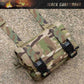 Black Gunpowder Tactical Molle Pouch, Quick Release Hook-and-Loop MOLLE Add-on Pouch EDC Tool Pouch Bag