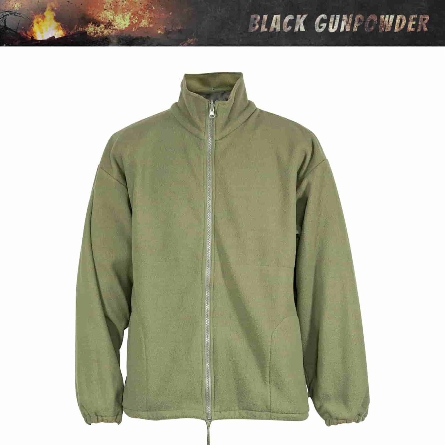 Black Gunpowder U.S. Woodland Hooded Windproof Field Jacket With Detachable Warm Fleece Lining