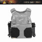 Black Gunpowder Elastic Tactical Quick Release Cummerbund Magnetic Buckles Model TC1