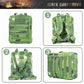 Black Gunpowder Tactical Travel Backpack Small Assault Backpack Molle Pack M90 Series 8L