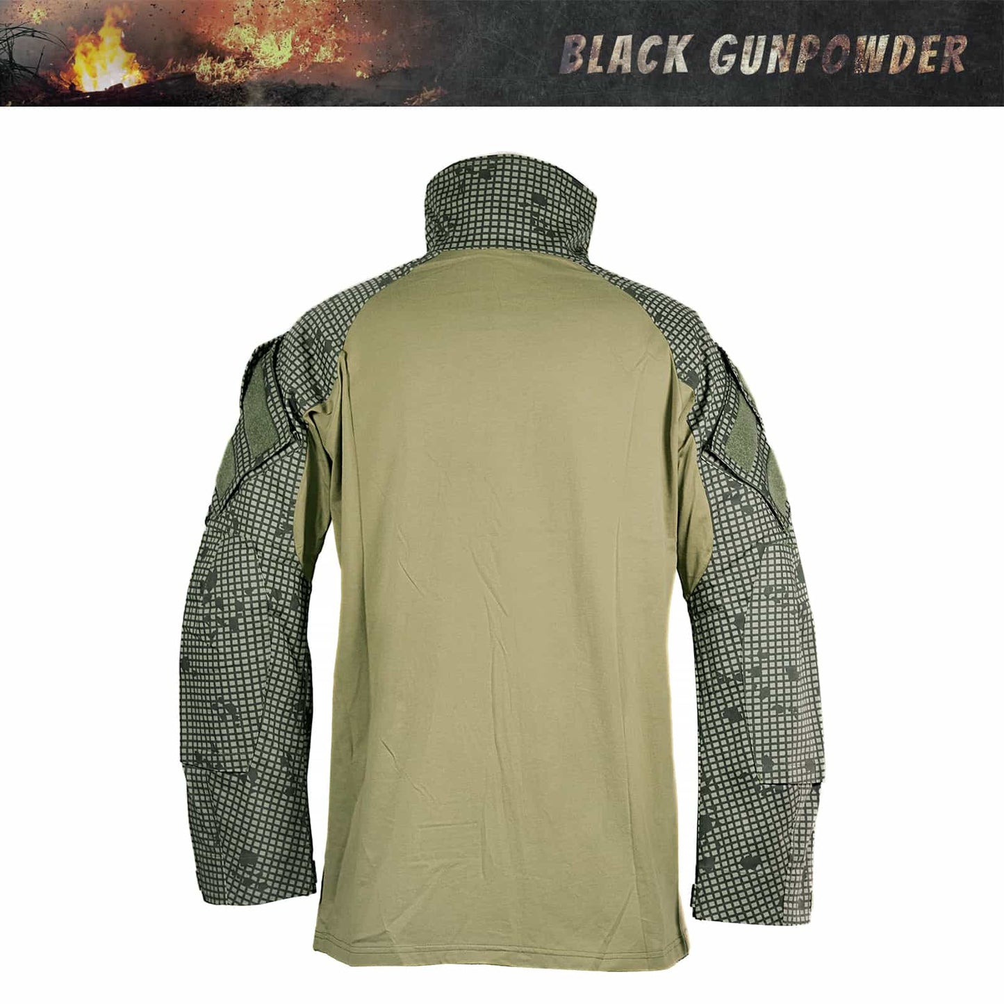 Black Gunpowder G3 Tactical Combat Shirt Military Paintball Airsoft Hunting Hiking Outdoor