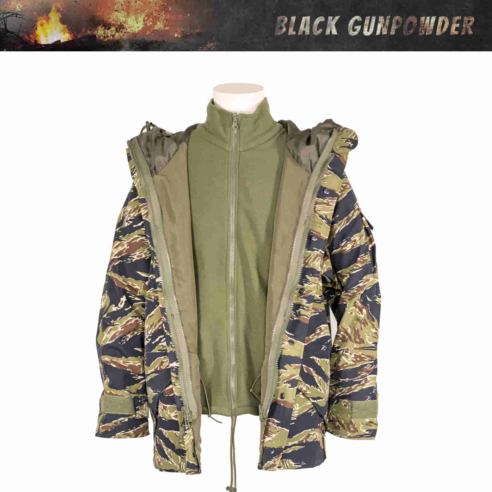 ブラックライフルコーヒー Tiger camo カモフラージュ パーカー カモ