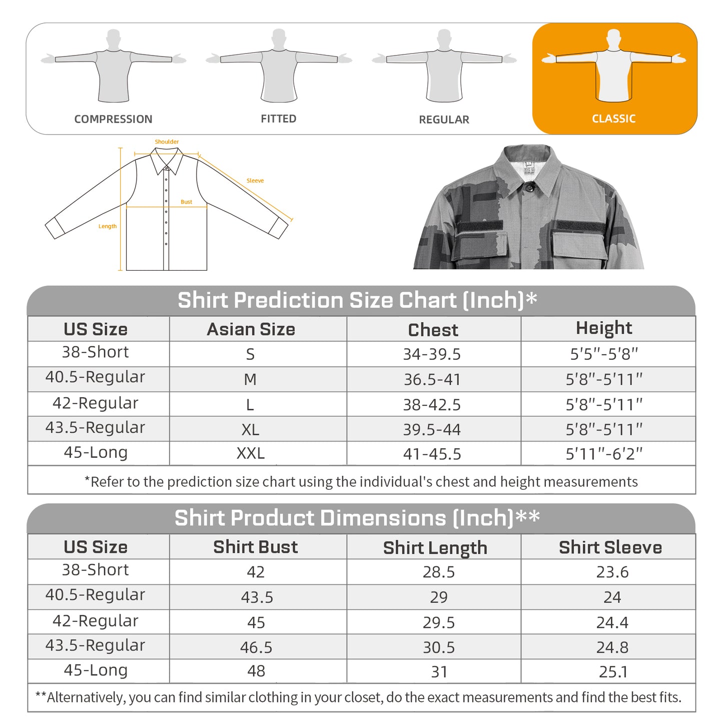 Black Gunpowder BDU Uniform Shirt Men Tactical Camo Military Paintball Airsoft Hunting Hiking Outdoor