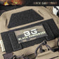 Black Gunpowder Molle Hook and Loop Velcro Panel Tactical Morale Patches Board Even Number  Gear Attachment (Black)