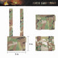 Black Gunpowder Molle Hook and Loop Velcro Panel Tactical Morale Patches Board Odd Number  Gear Attachment (MC Camo, 5 x 4 in)