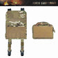 Black Gunpowder Tactical Molle Pouch, Quick Release Hook-and-Loop MOLLE Add-on Pouch EDC Tool Pouch Bag