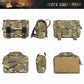 Black Gunpowder Tactical Molle Pouch, Quick Release Hook-and-Loop MOLLE Add-on Pouch EDC Tool Pouch Bag