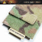Black Gunpowder Molle Hook and Loop Velcro Panel Tactical Morale Patches Board Even Number  Gear Attachment (MC Camo)