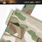 Black Gunpowder Molle Hook and Loop Velcro Panel Tactical Morale Patches Board Odd Number  Gear Attachment (MC Camo, 5 x 4 in)