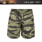 Black Gunpowder Men's Casual Shorts 6-inch Drawstring Elastic Waist Tactical Camo Short Outdoor