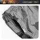 Black Gunpowder Men's Casual Shorts 6-inch Drawstring Elastic Waist Tactical Camo Short Outdoor