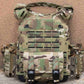 Black Gunpowder Tactical Molle Pouch, Quick Release Hook-and-Loop MOLLE Add-on Pouch EDC Tool Pouch Bag