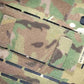 Black Gunpowder Molle Hook and Loop Velcro Panel Tactical Morale Patches Board Even Number  Gear Attachment (MC Camo)