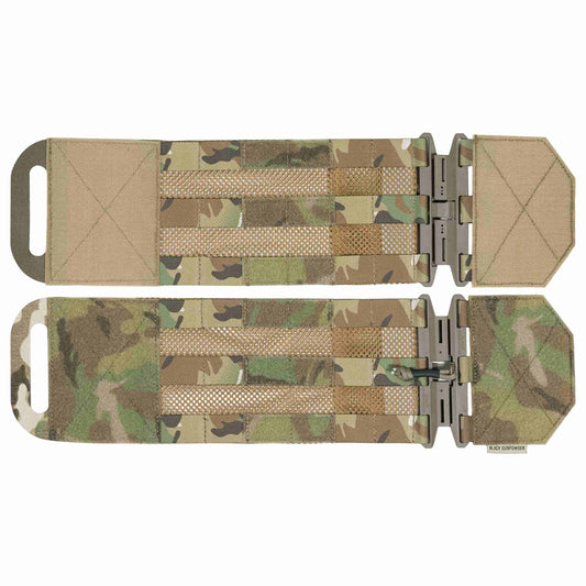 Black Gunpowder Tactical Three-Band Quick Release Cummerbund Magnetic Buckles Model BG-TC5