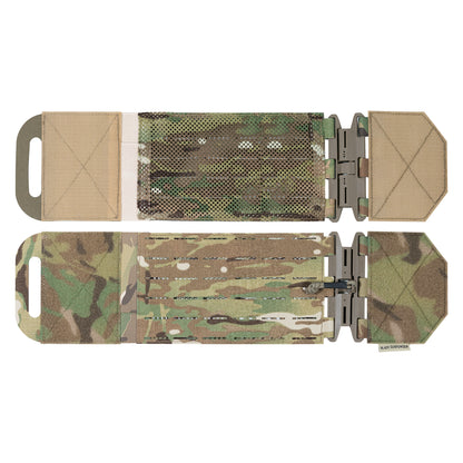 Black Gunpowder Tactical Quick Release Cummerbund Magnetic Buckles Model BG-TC2-V2