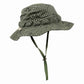 Black Gunpowder Military Tactical Camo Boonie Hat Hunting Fishing Outdoor