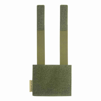 Black Gunpowder Molle Hook and Loop Velcro Panel Tactical Morale Patches Board Odd Number  Gear Attachment (5 x 4 in)