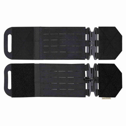 Black Gunpowder Tactical Vest Cummerbund Quick Release Magnetic Buckle One Hand Operation Model BG-TC2