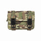 Black Gunpowder Tactical Molle Pouch, Quick Release Hook-and-Loop MOLLE Add-on Pouch EDC Tool Pouch Bag