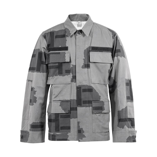 Black Gunpowder BDU Uniform Shirt Men Tactical Camo Military Paintball Airsoft Hunting Hiking Outdoor