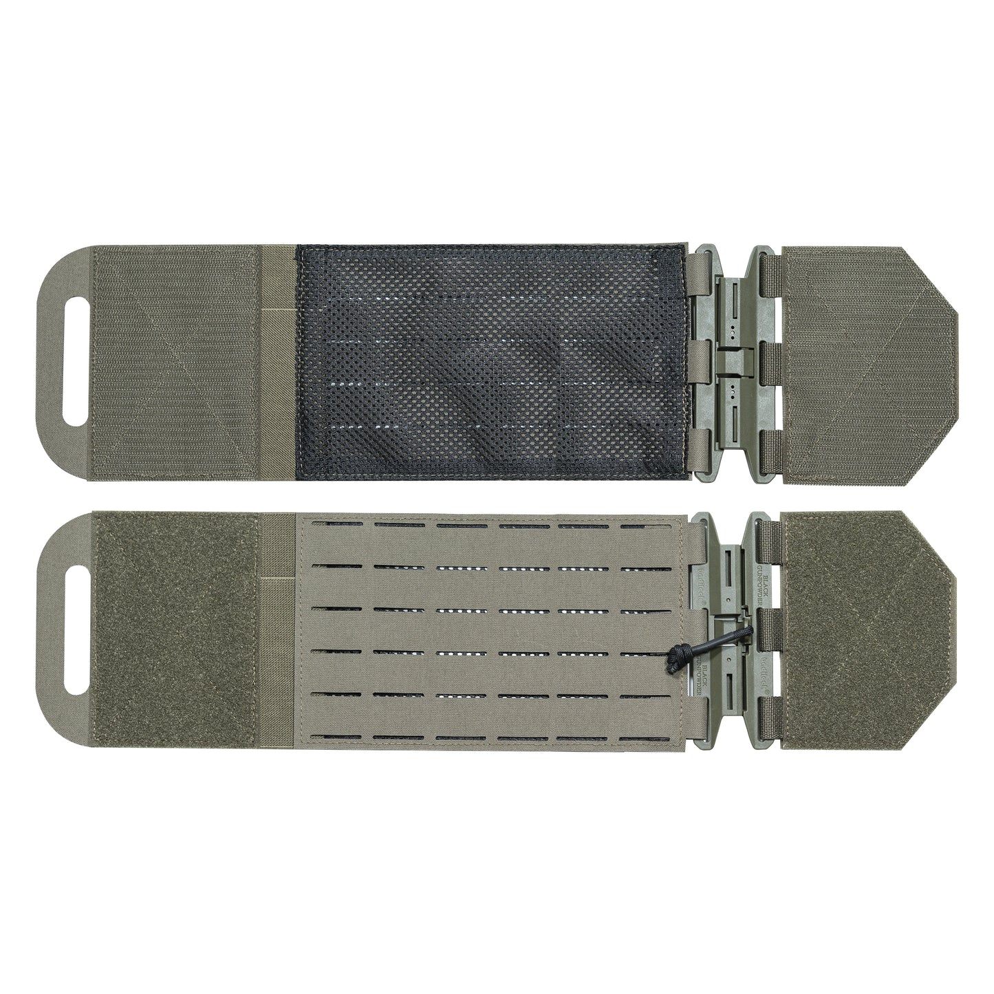 Black Gunpowder Tactical Quick Release Cummerbund Magnetic Buckles Model BG-TC2-V2