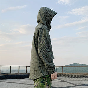 Men's tactical hooded jacket best sale