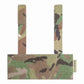 Black Gunpowder Molle Hook and Loop Velcro Panel Tactical Morale Patches Board Even Number  Gear Attachment (MC Camo)
