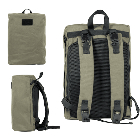 Black Gunpowder Travel Commuter Backpack Waterproof and Durable Fits 15.6 Inch Notebook 17L (Ranger Green)