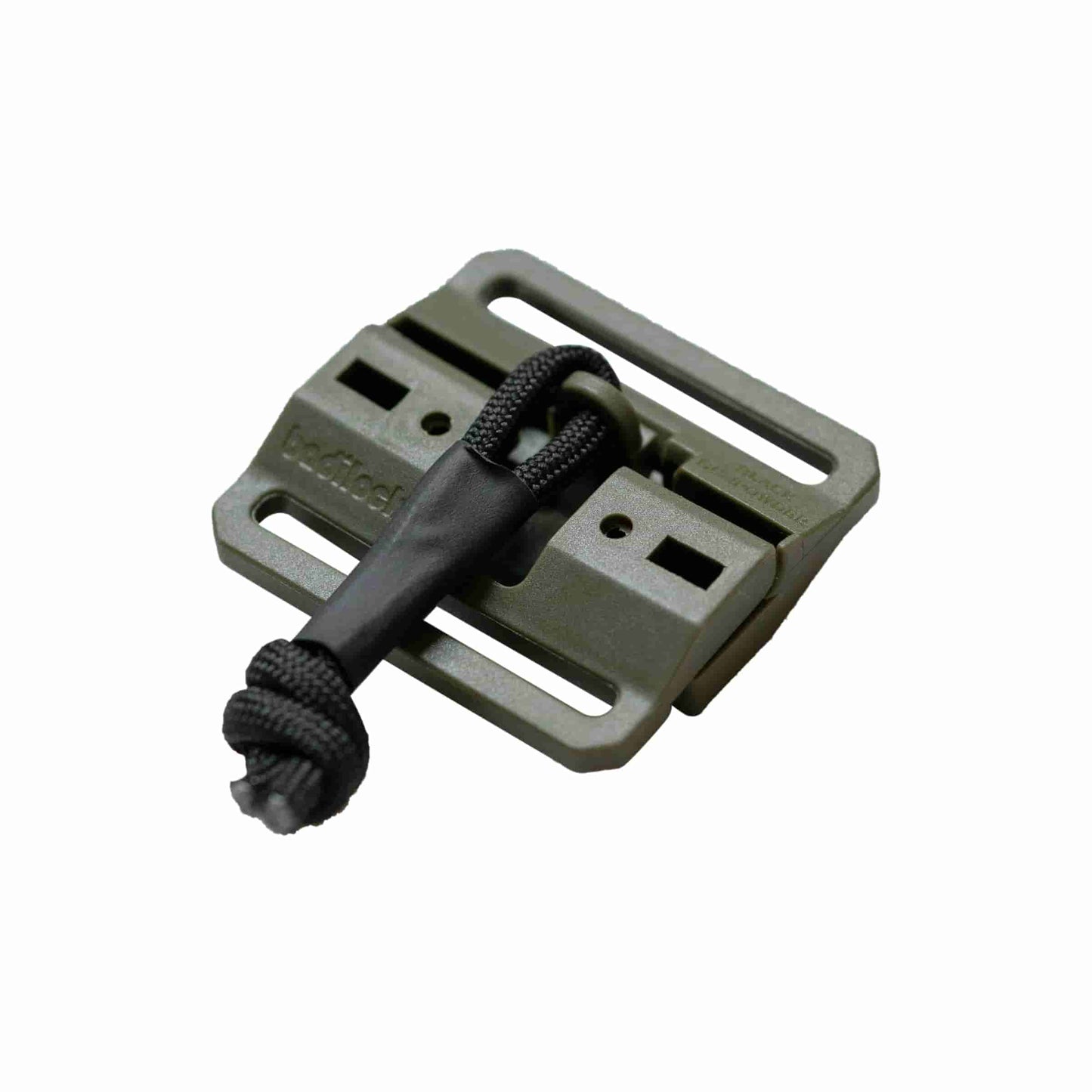Black Gunpowder Magnetic Quick Release Buckle One-Handed Operation DIY Tactical and Outdoor Backpack Strap Belt Accessories 2 Pack