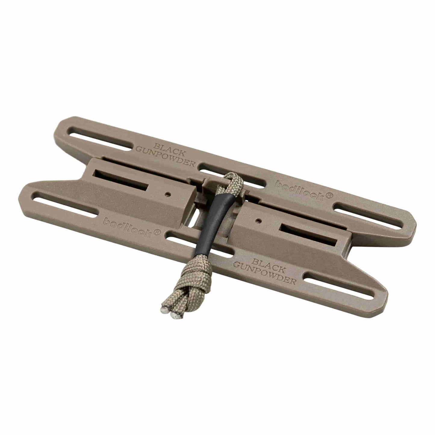 Black Gunpowder Magnetic Quick Release Buckle One-Handed Operation DIY Tactical and Outdoor Backpack Strap Belt Accessories 2 Pack