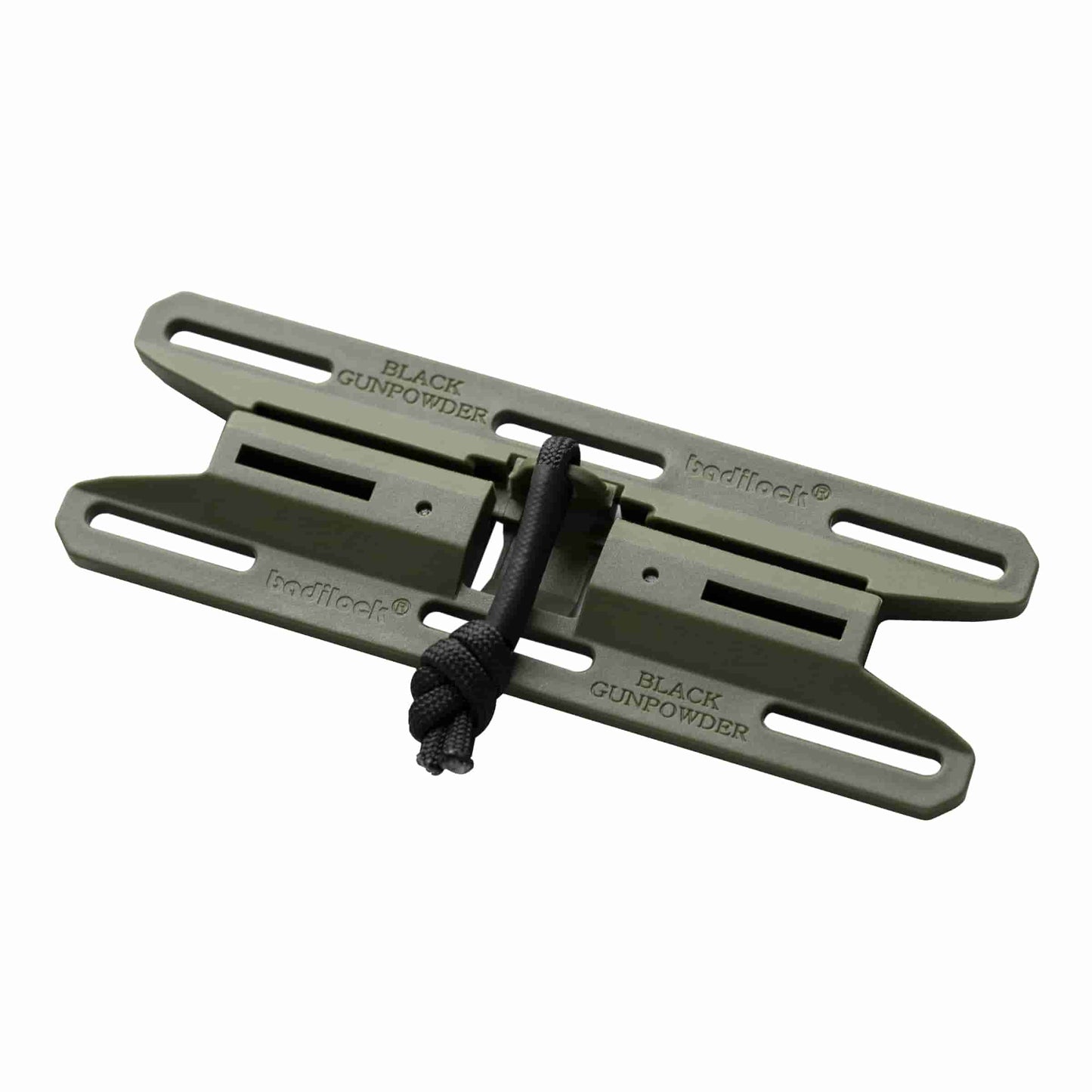 Black Gunpowder Magnetic Quick Release Buckle One-Handed Operation DIY Tactical and Outdoor Backpack Strap Belt Accessories 2 Pack