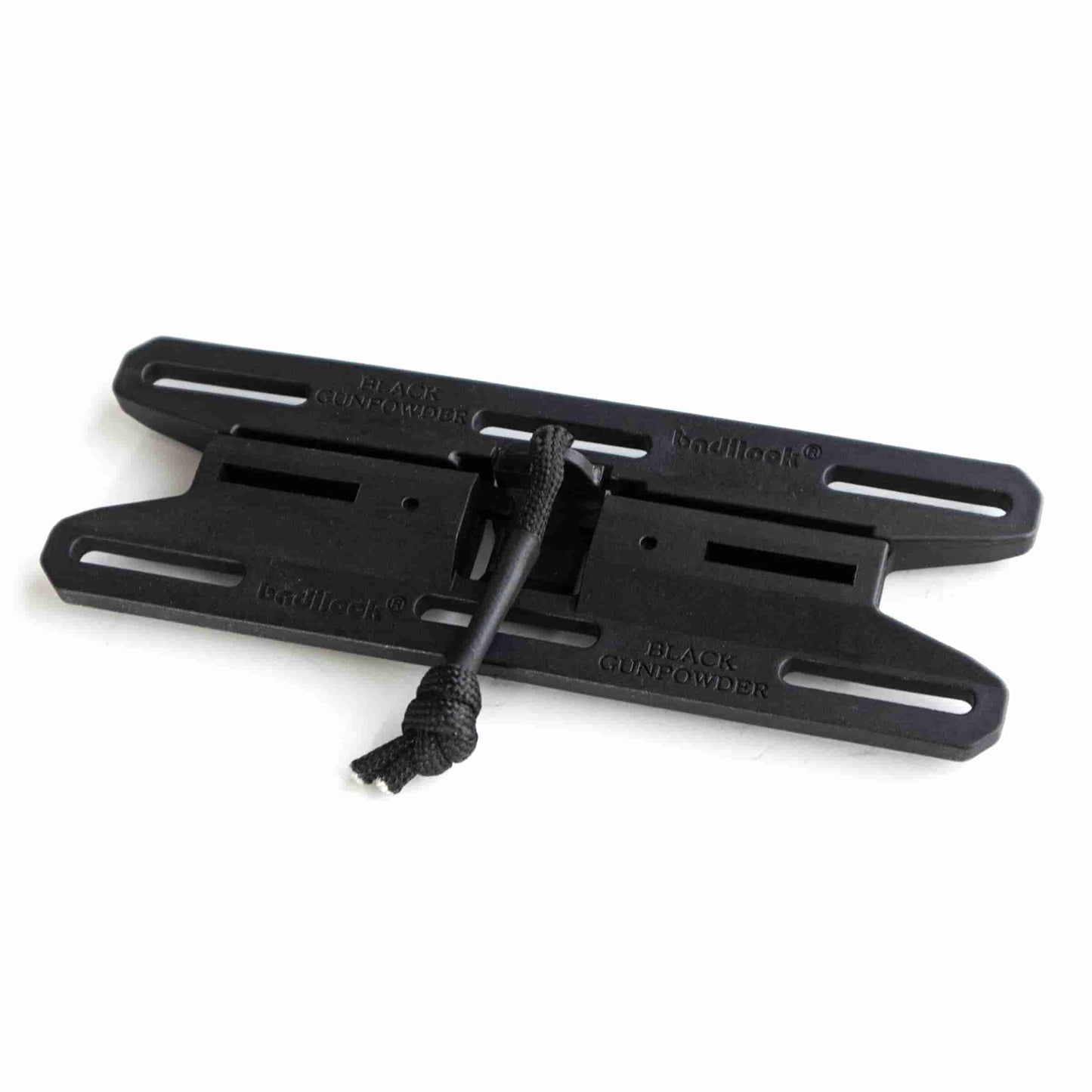 Black Gunpowder Magnetic Quick Release Buckle One-Handed Operation DIY Tactical and Outdoor Backpack Strap Belt Accessories 2 Pack