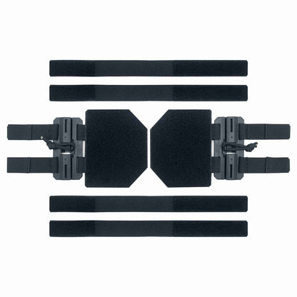 Black Gunpowder Tactical Quick Release Cummerbund  Conversion Molle Side Belt Cumberbund Magnetic Buckles