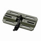 Black Gunpowder Magnetic Quick Release Buckle One-Handed Operation DIY Tactical and Outdoor Backpack Strap Belt Accessories 2 Pack